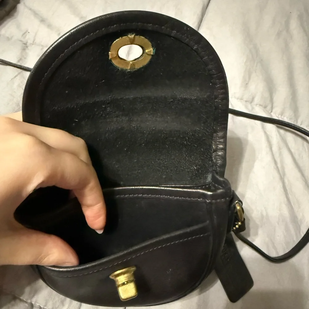 Vintage Coach Mini Watson Crossbody Bag - Picture 4 of 6
